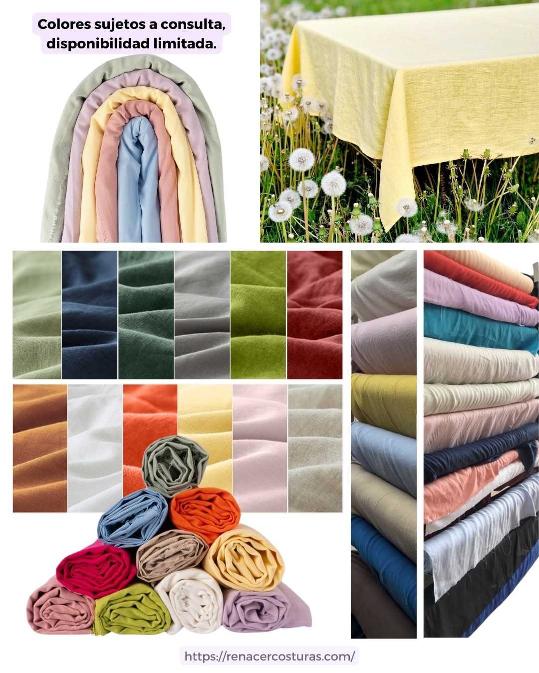 Manteles de lino para bodas