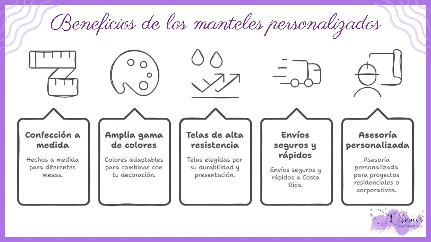 Beneficios de elegir personalizar tu mantelería