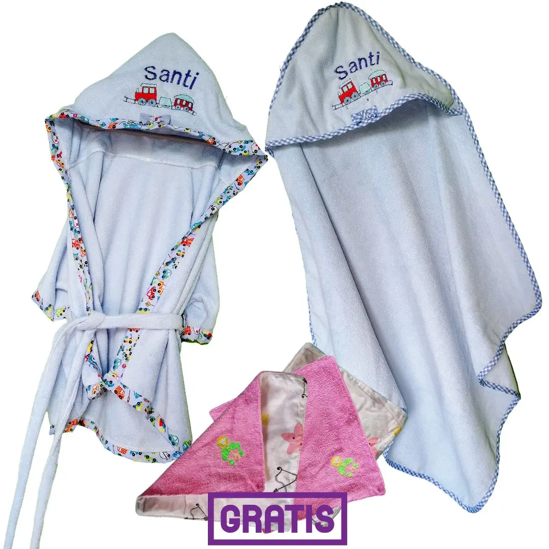 Paño, bata y trapitos personalizados
